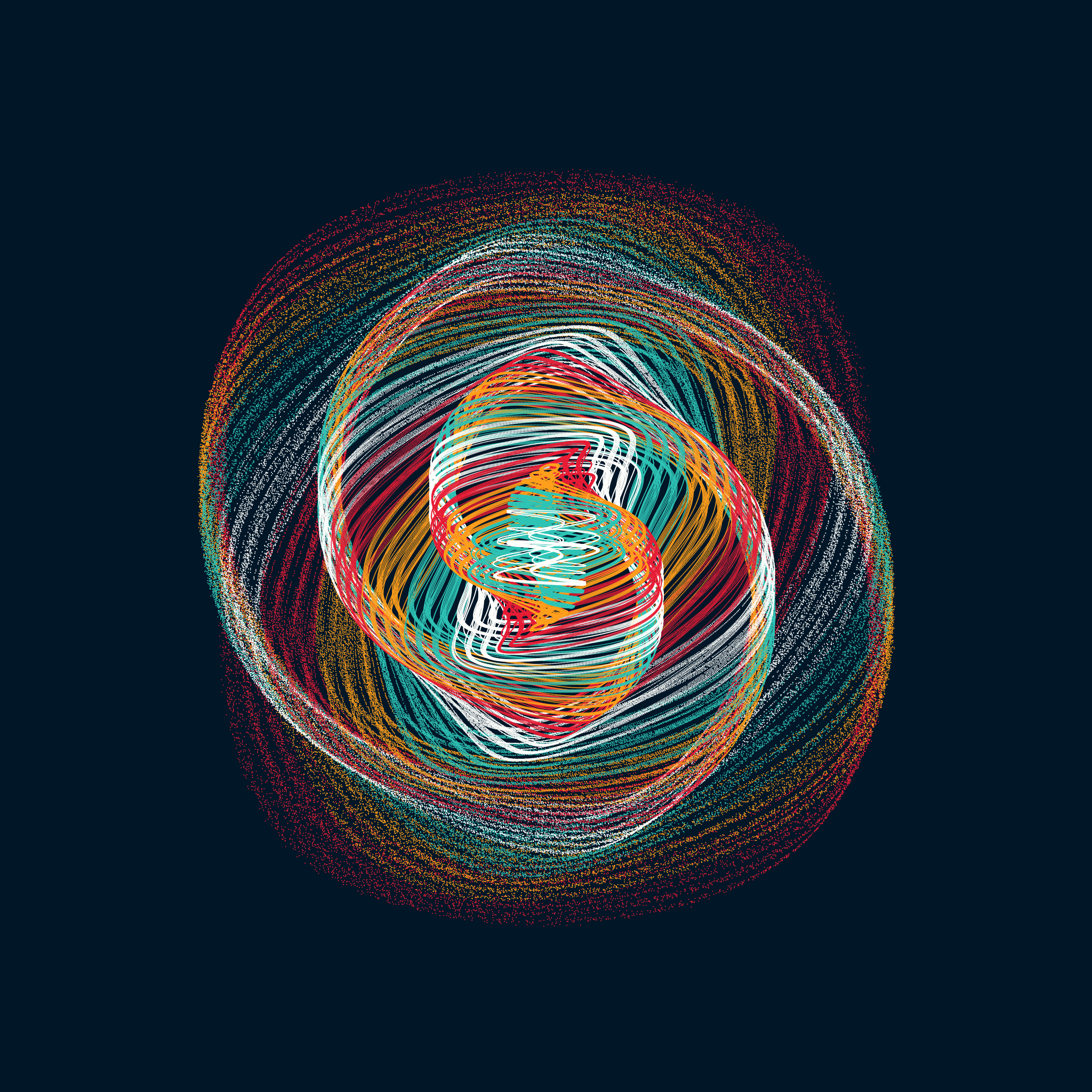 CIRCULAR MURMURATIONS #149 static NFT preview