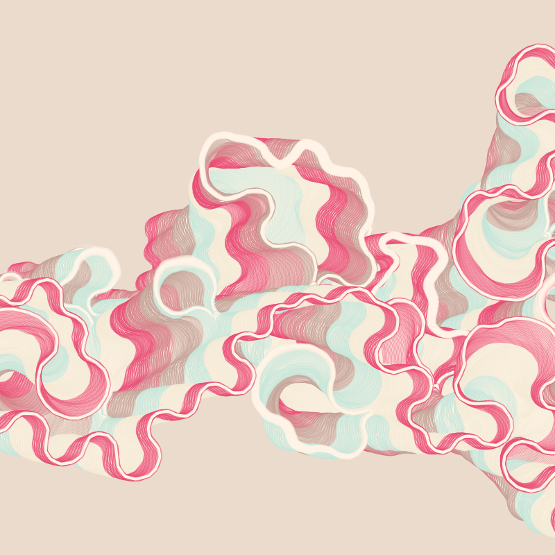 Meander River Plot v2 #120 static NFT preview