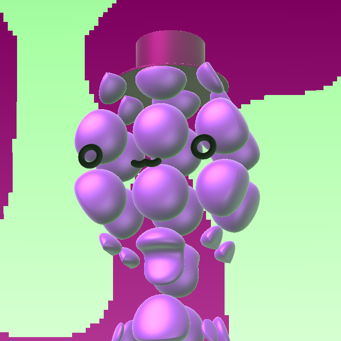 SHADER HEADZ #854 static token preview