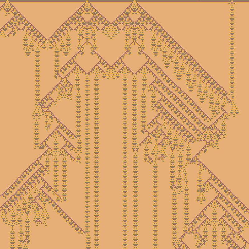Totalistic Cellular Automata #73 static token preview
