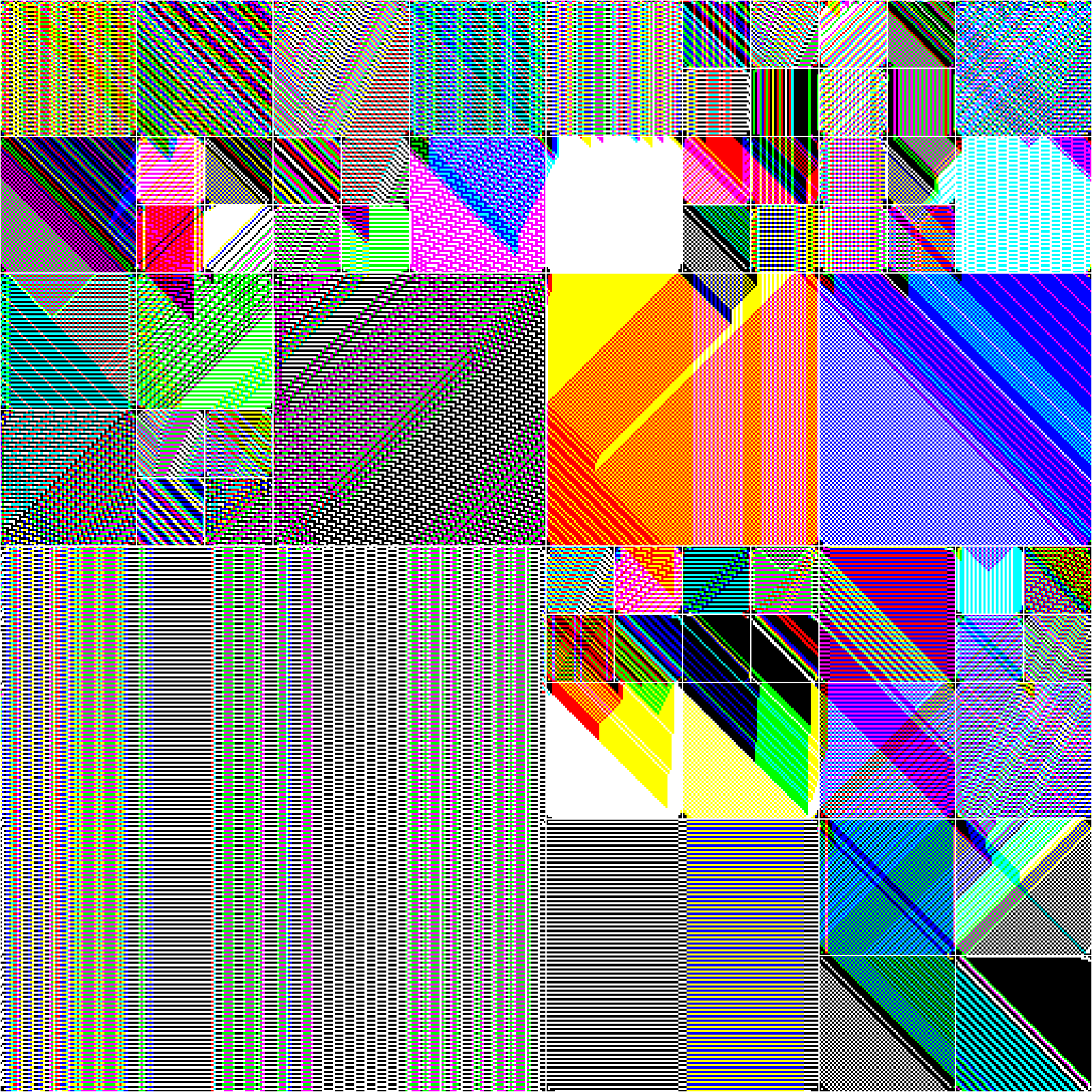 RULES (for Elementary Cellular Automata) #487 static NFT preview