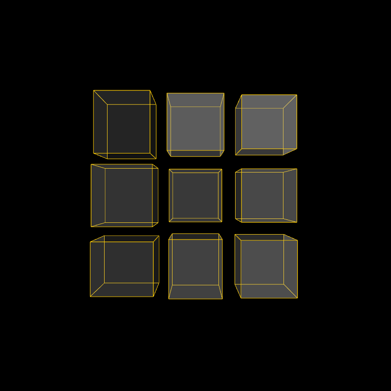 Boxed Spaces #100 static token preview