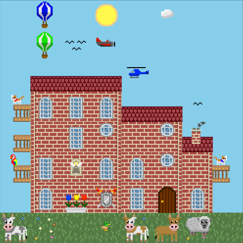 2D Mansion #872 static token preview