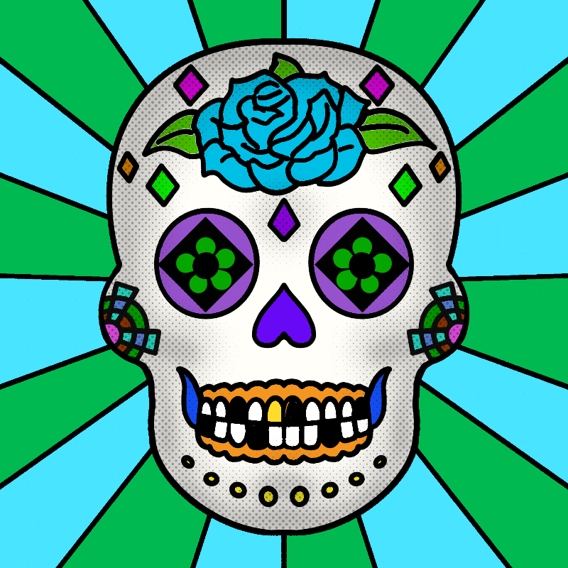 Sugar Skulls #92 static token preview