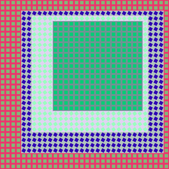Square Planets #329 static NFT preview