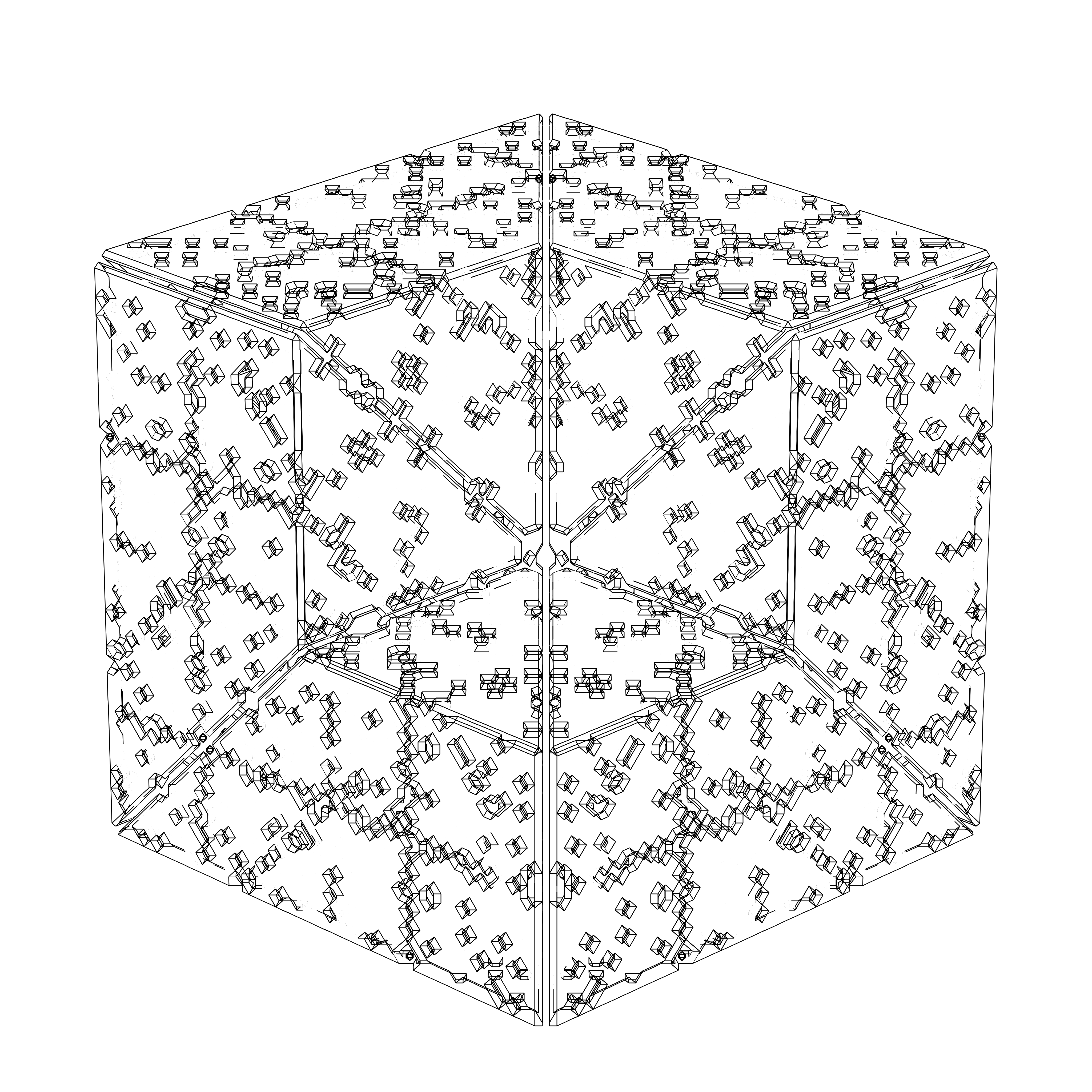 LL21 Alien Art Cube #64 static NFT preview