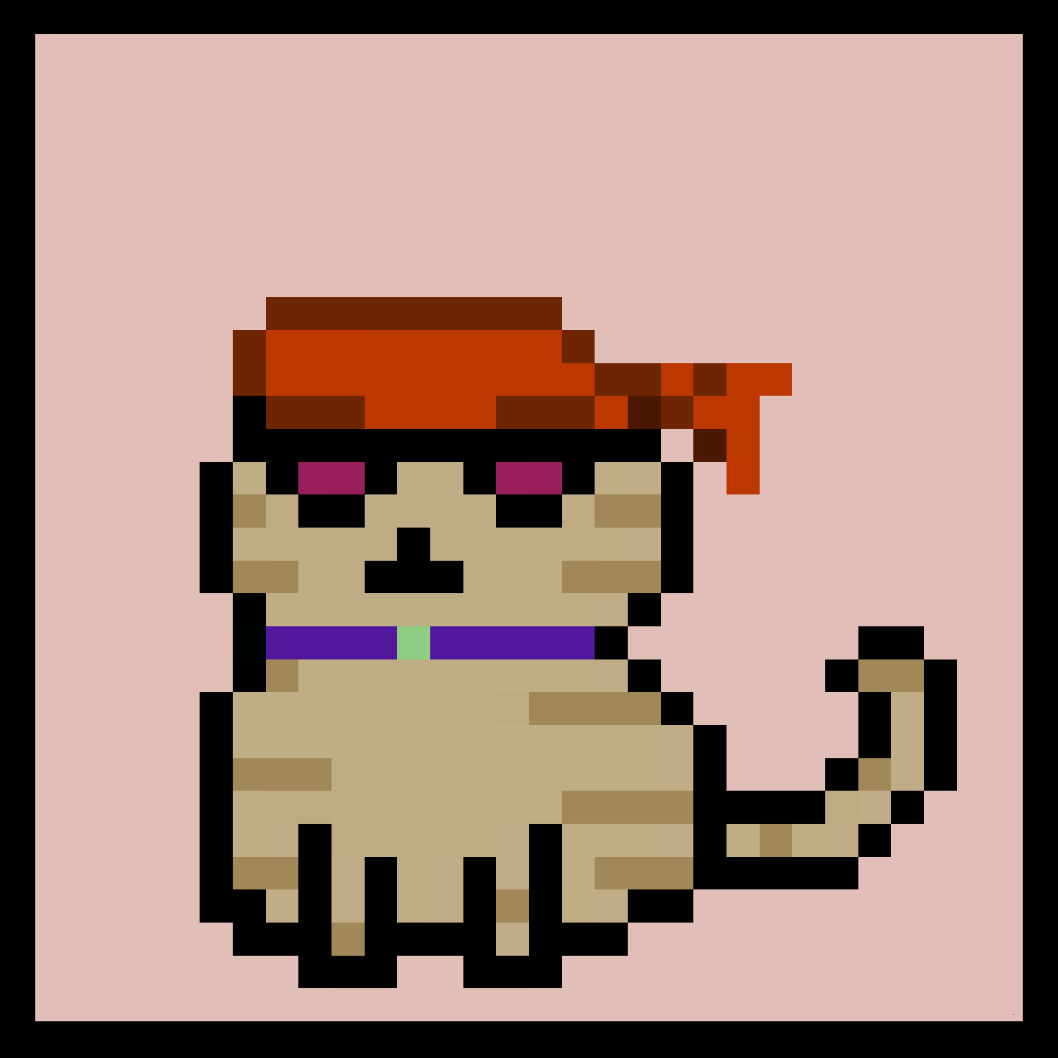 Lazy Kitties #593 static token preview