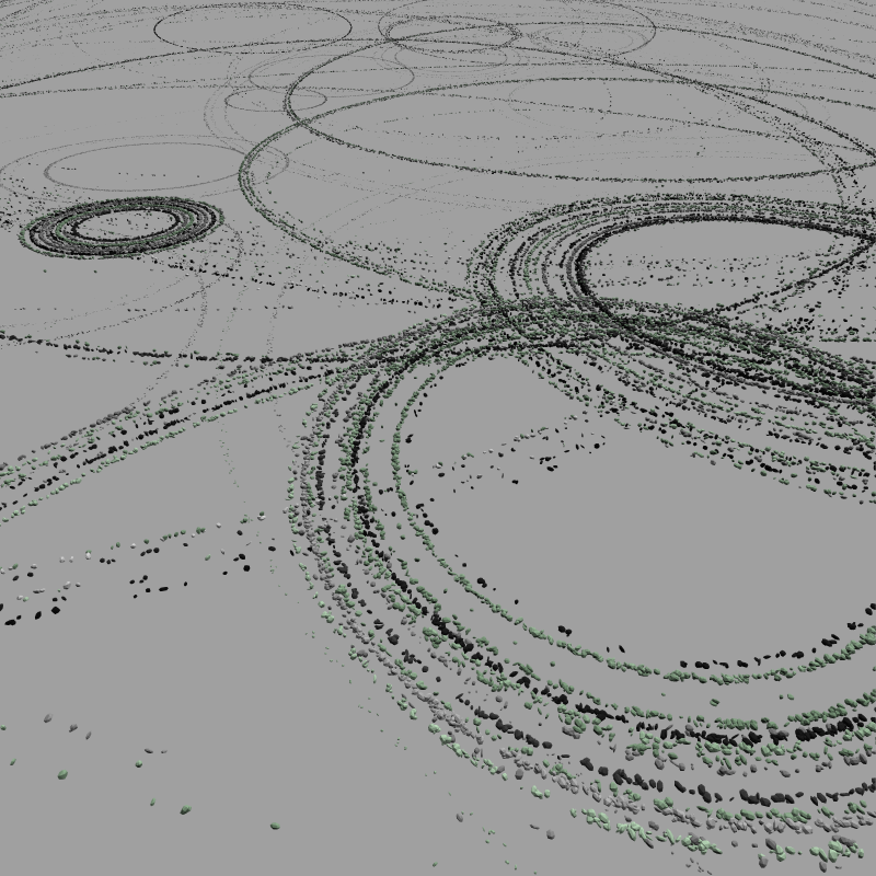 circle drops - 'the passenger' sketches #66 static NFT preview