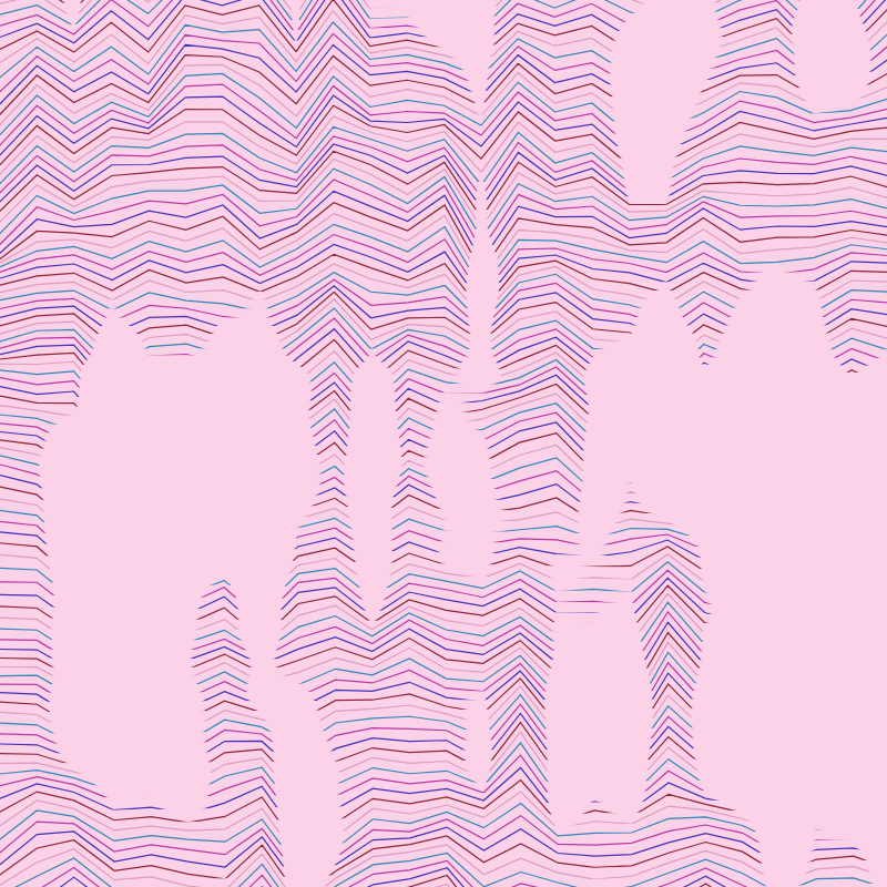 Mountains Waves and Valleys #26 static token preview