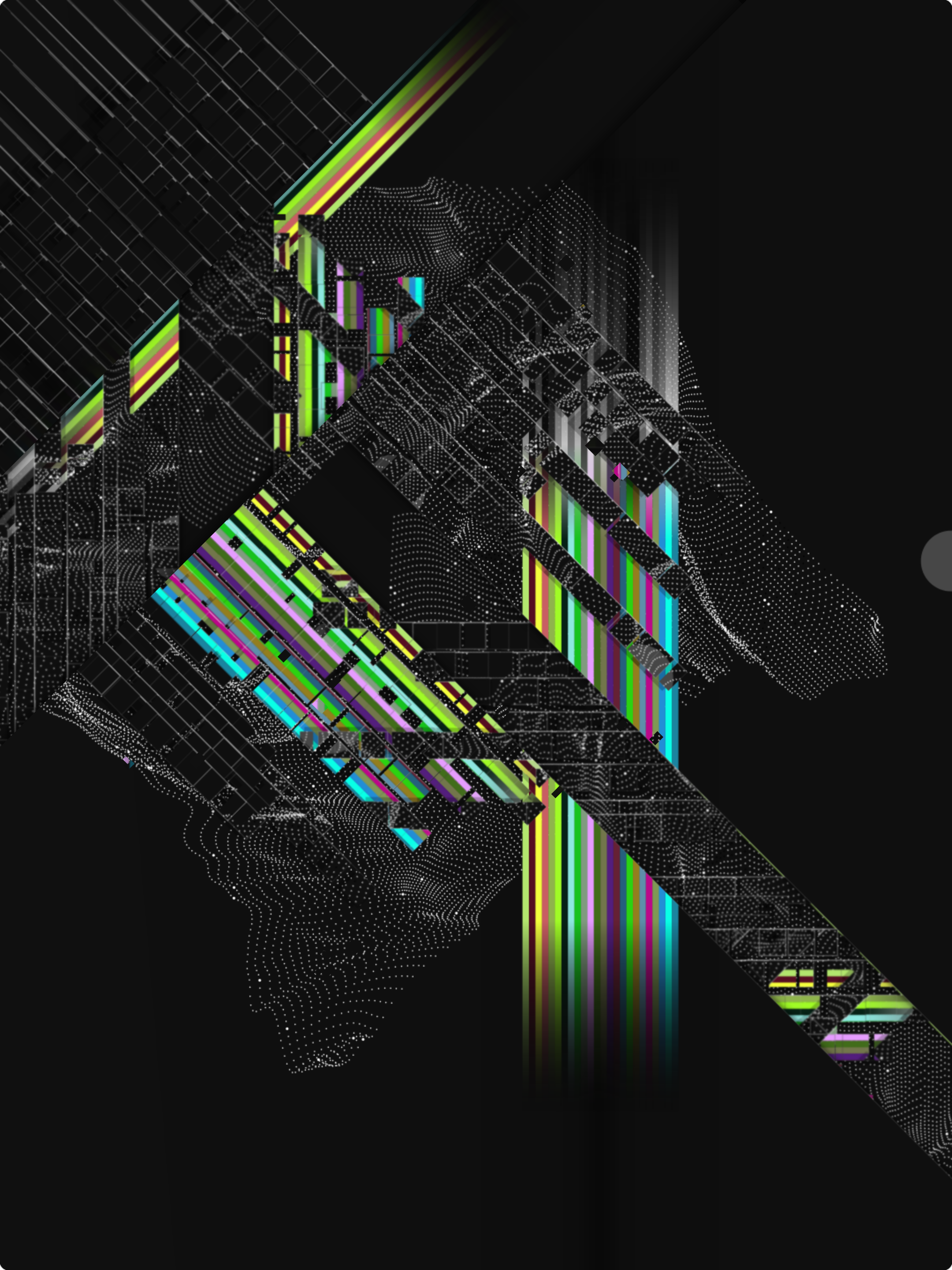 Fronteras en abstracto #249 static token preview