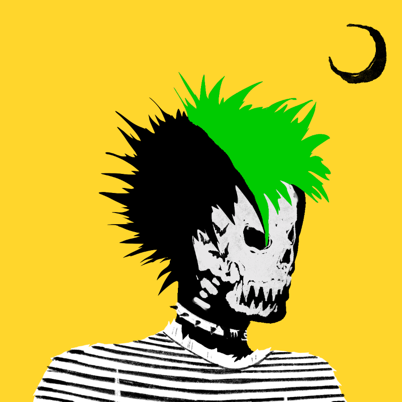 The Unseen Punks #29 static token preview