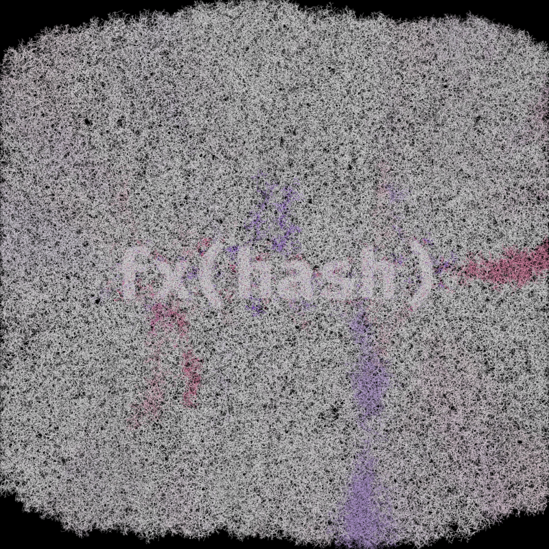 FXHASH Generative Logo #461 static token preview