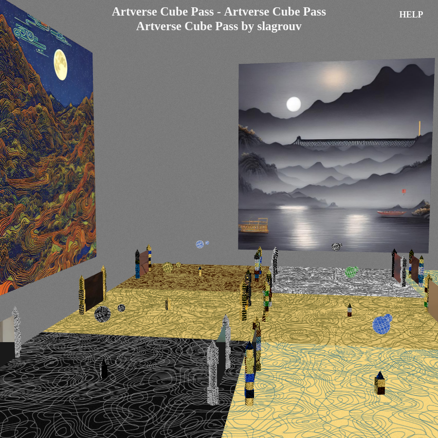 Artverse Cube Pass #27 static NFT preview