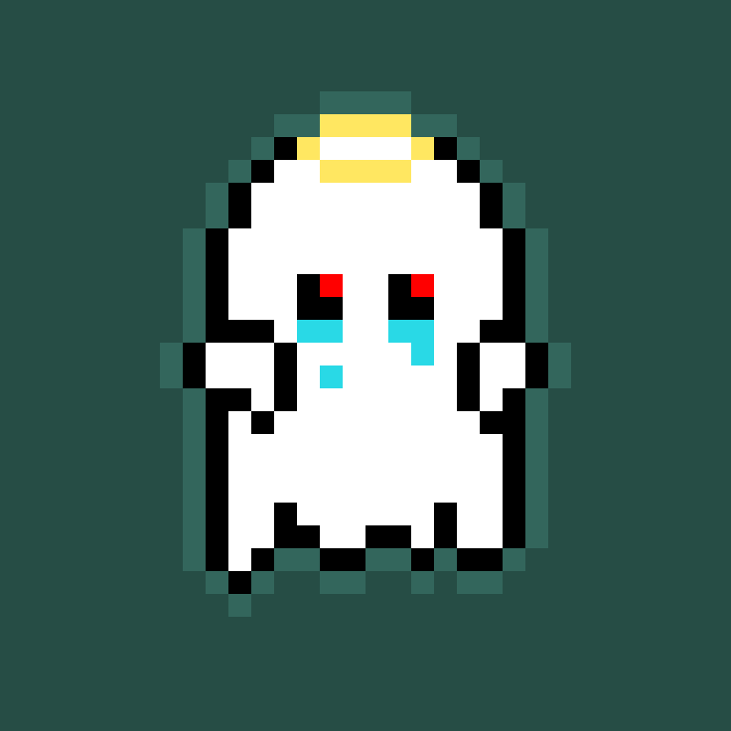 Ghost #37 static NFT preview