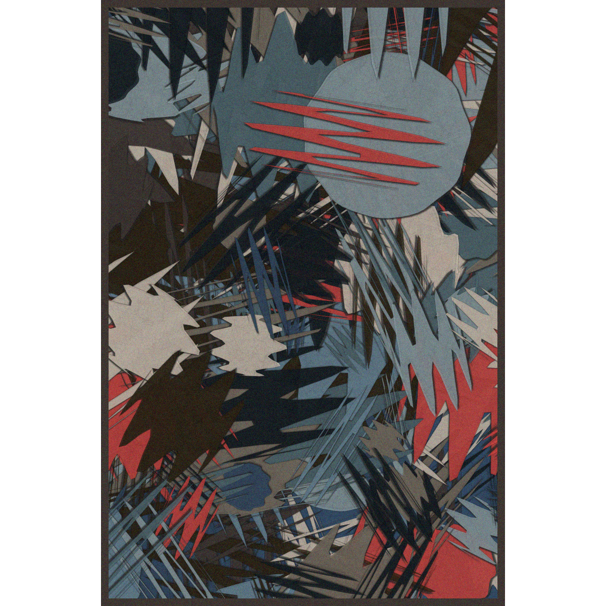 Abstract Comic #100 static NFT preview