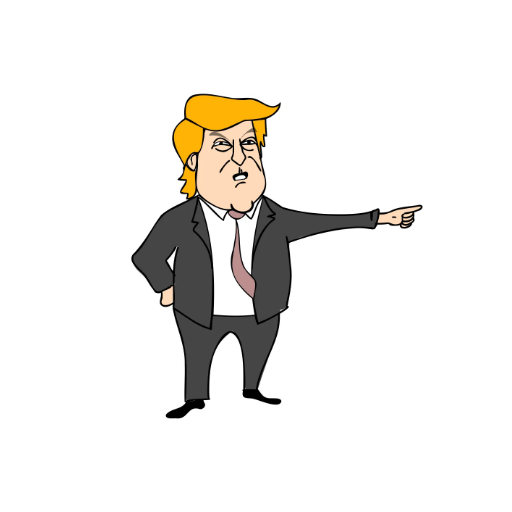 Angry Donald #1 static NFT preview