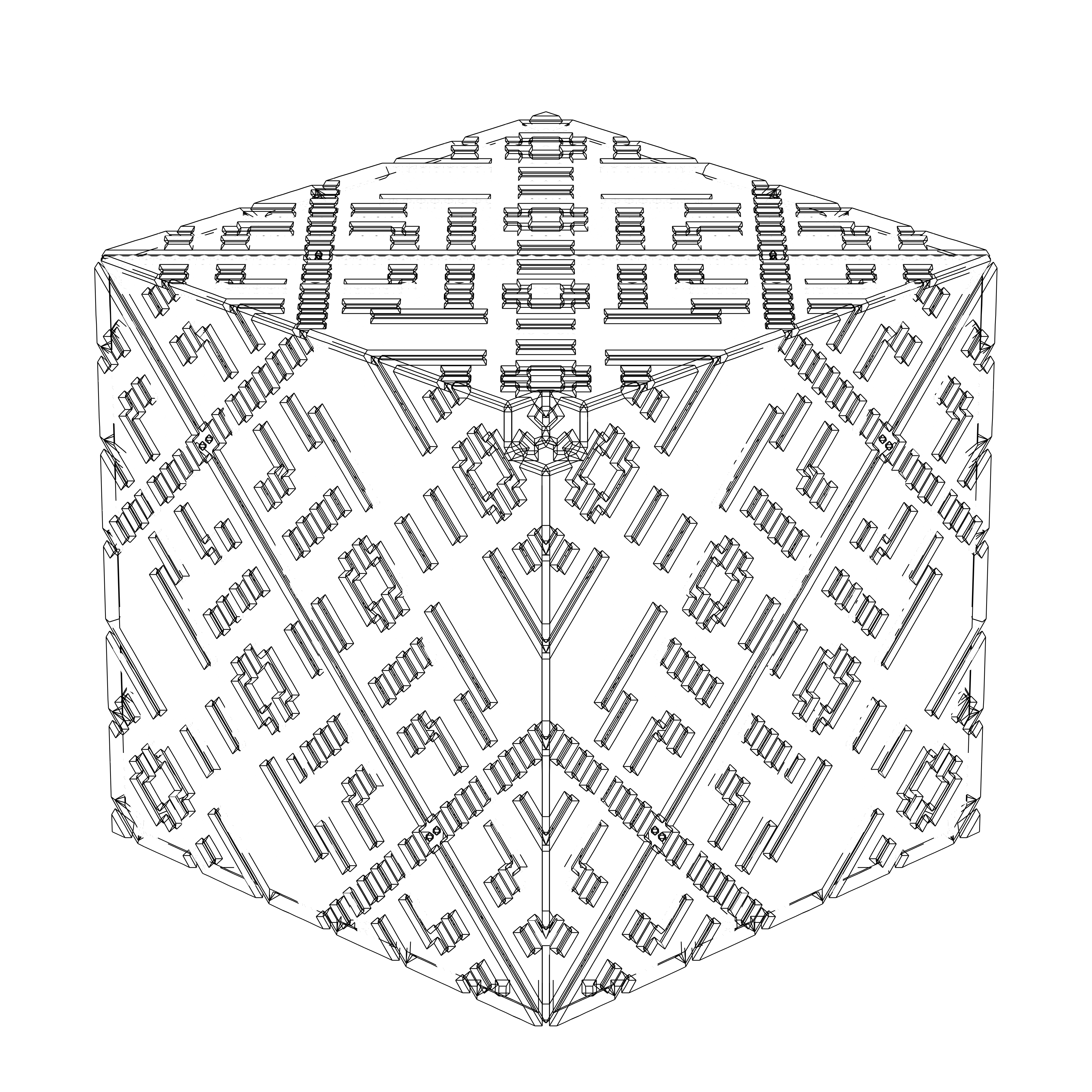 LL21 Alien Art Cube #182 static token preview