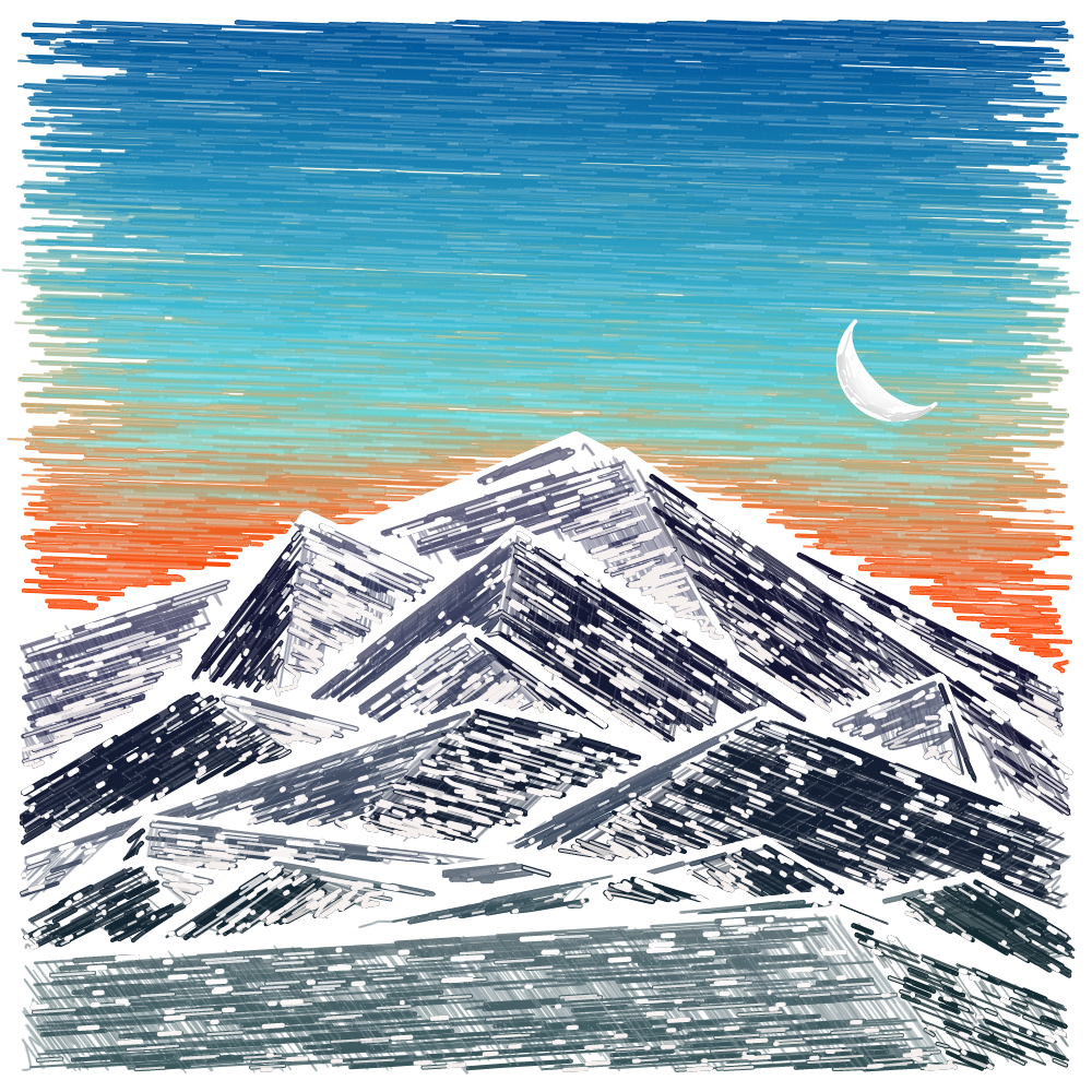 Mount Doodle #136 static token preview