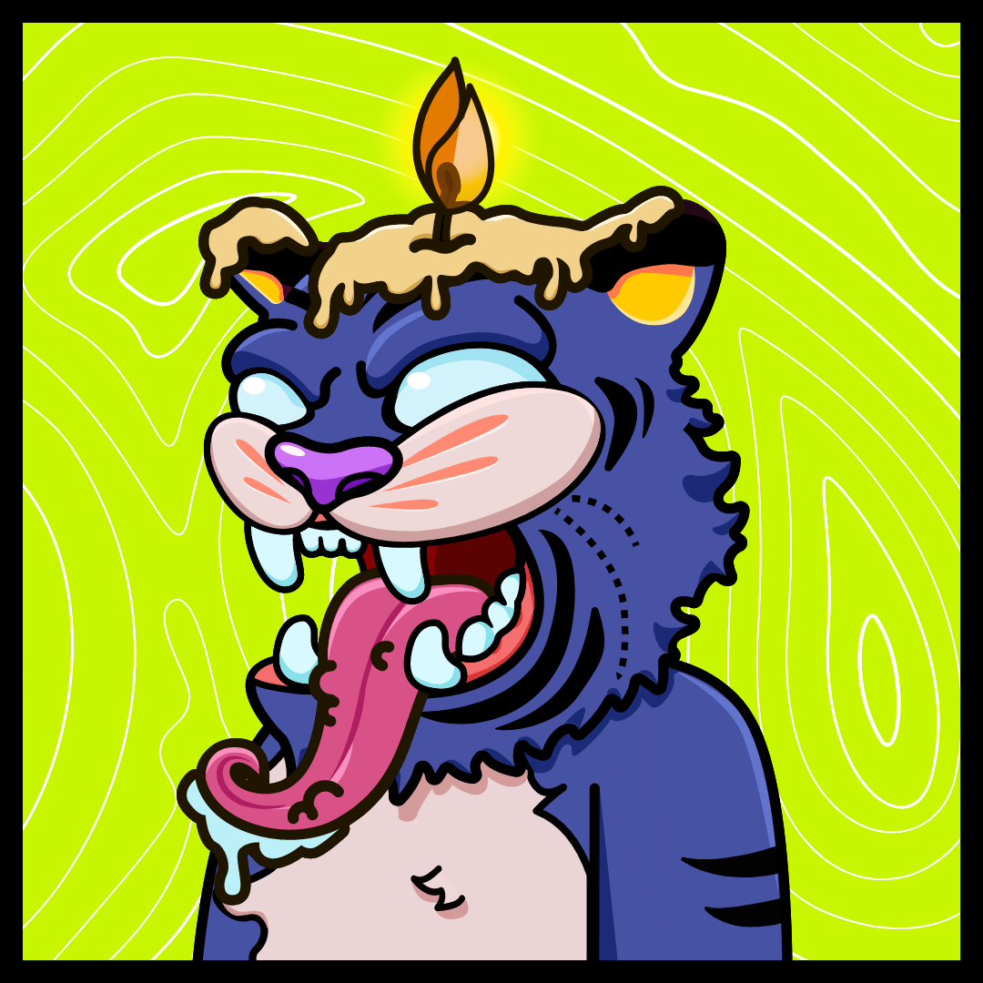 TIGERS Bored Club #103 static token preview