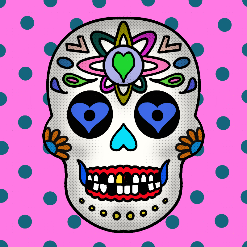 Sugar Skulls #41 static token preview