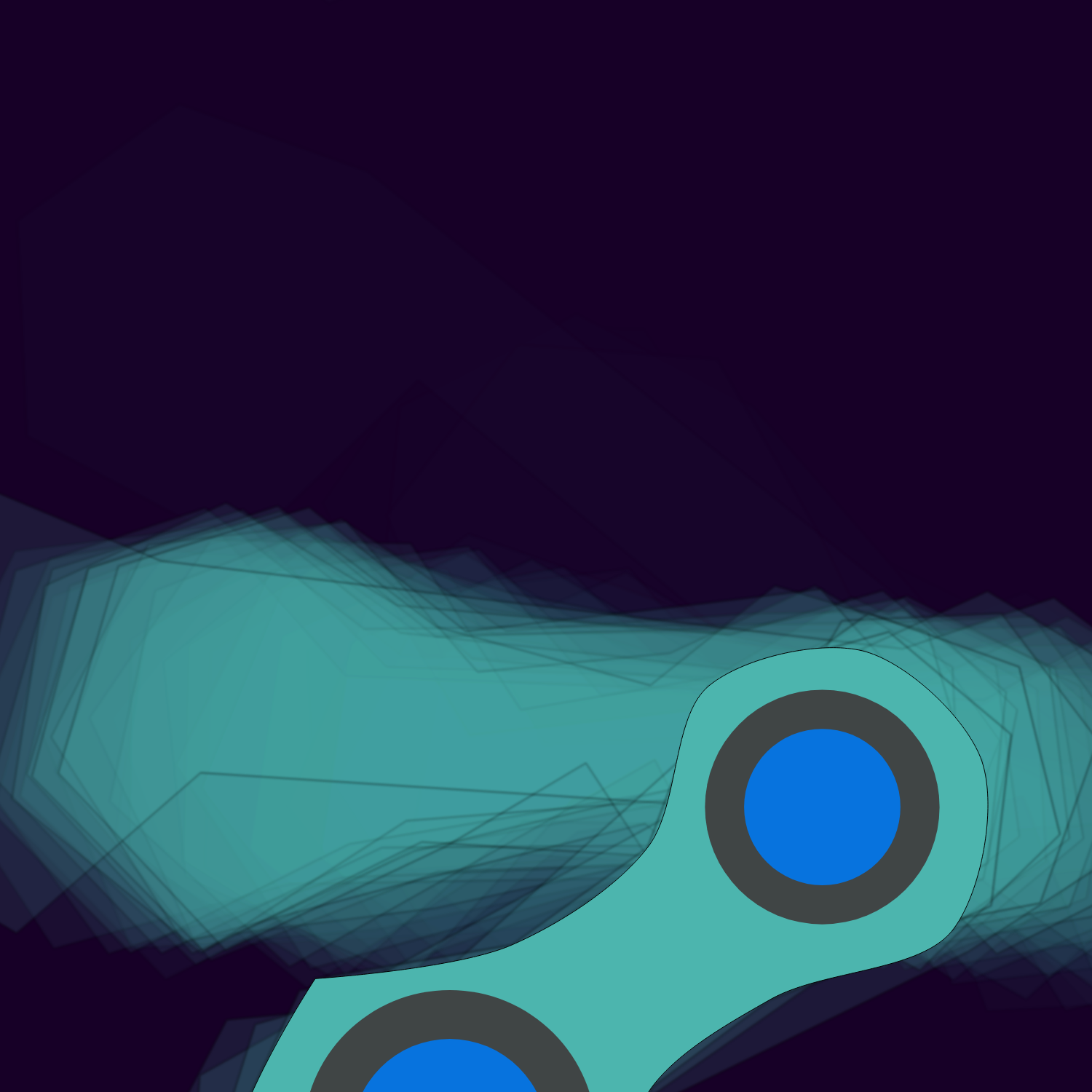 Geometric colorful shapes (Free edition) #42 static token preview