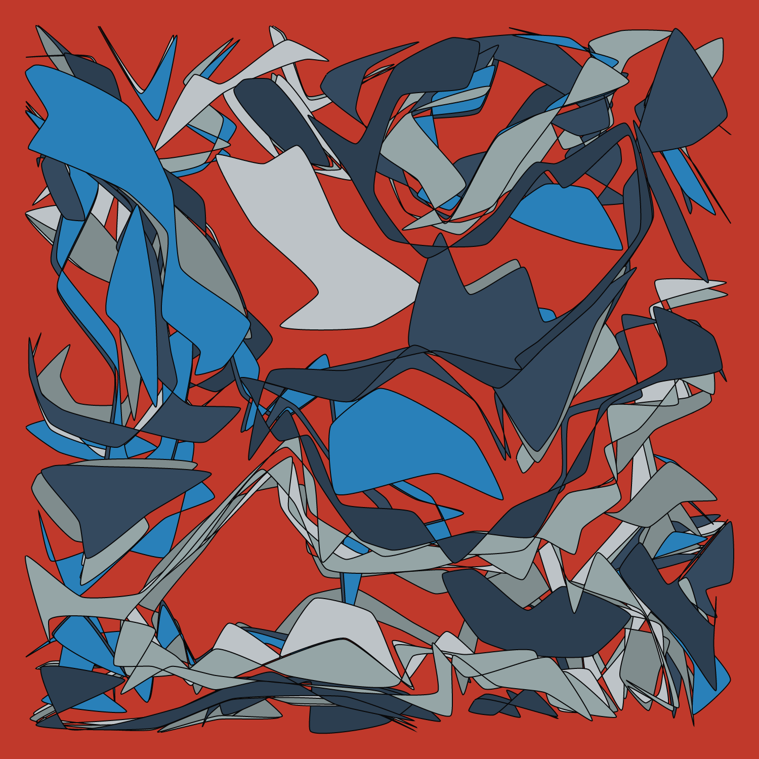 Geometric colorful shapes 2 (Free edition) #44 static token preview