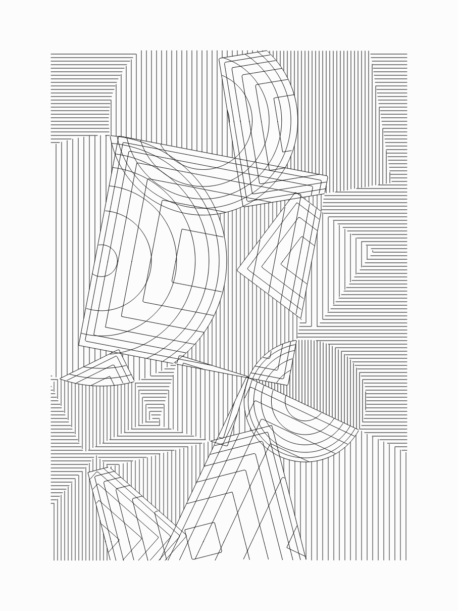 Entangled shapes #16 static token preview