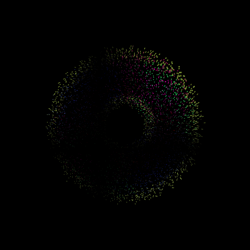Murmuration #100 static token preview