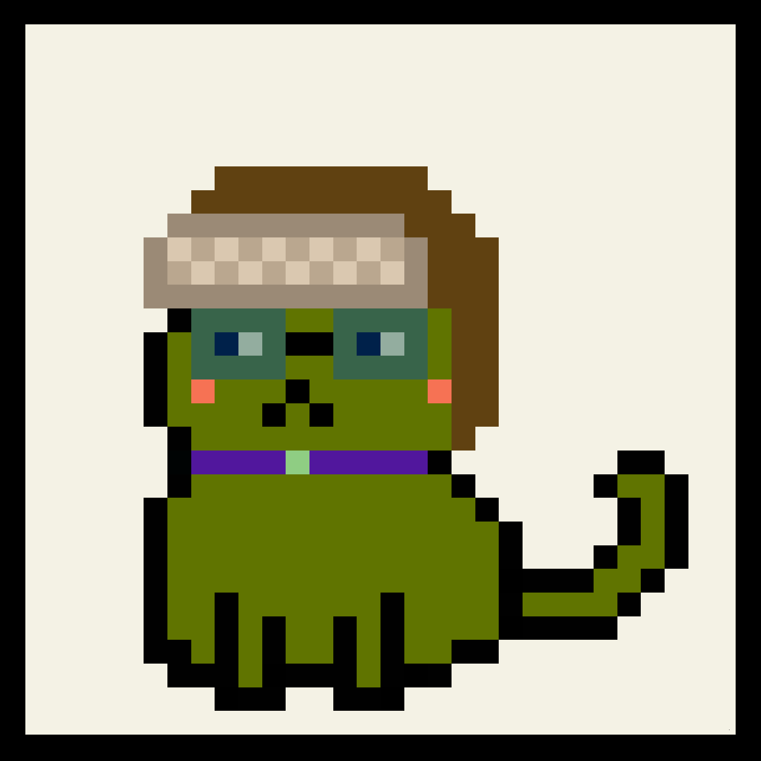 Lazy Kitties #2256 static token preview