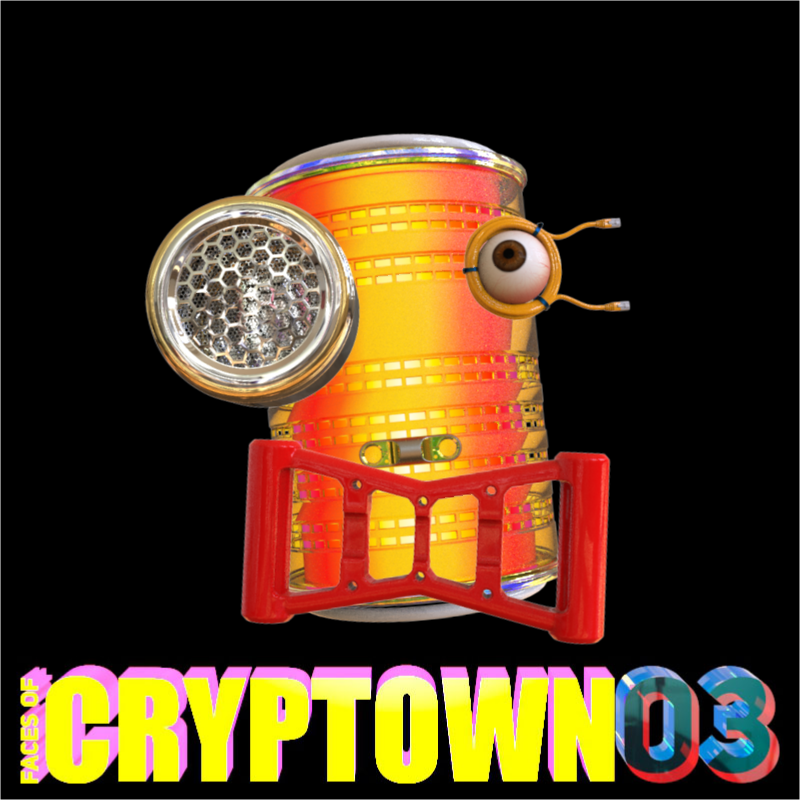 FacesOfCryptown vol.03 #16 static token preview