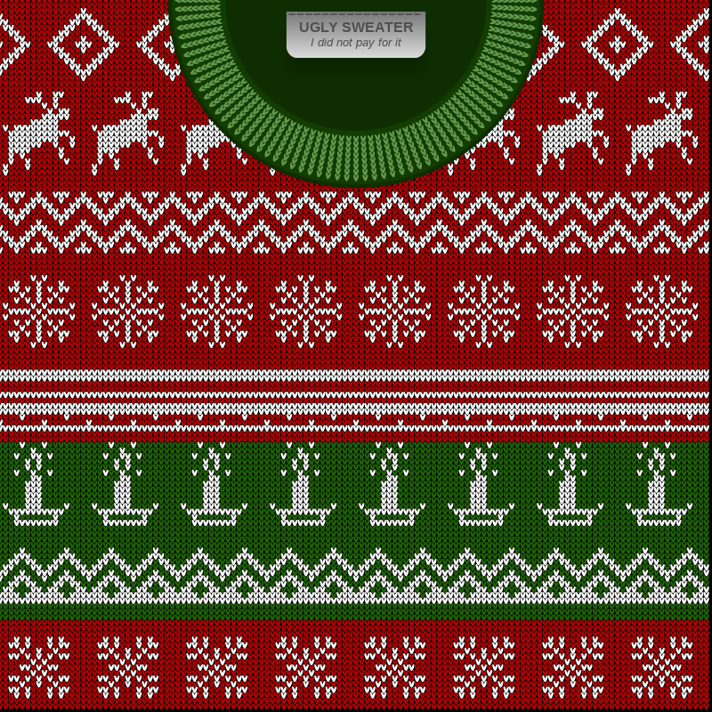 Ugly Sweaters #758 static token preview