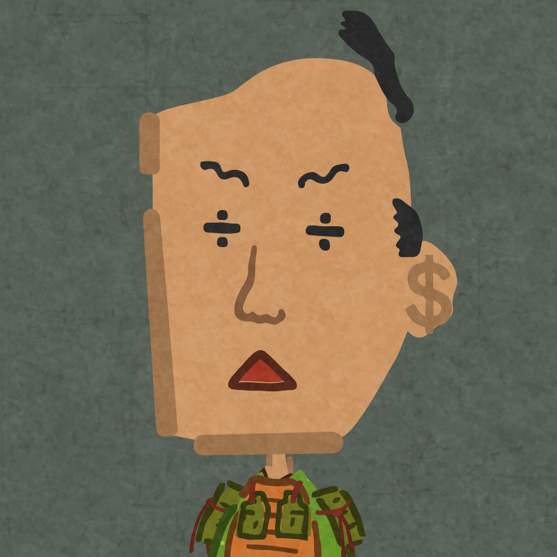 Henoheno Samurai #2893 static token preview