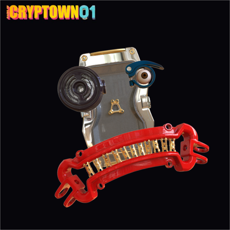 FacesOfCryptown vol.01 #9 static token preview