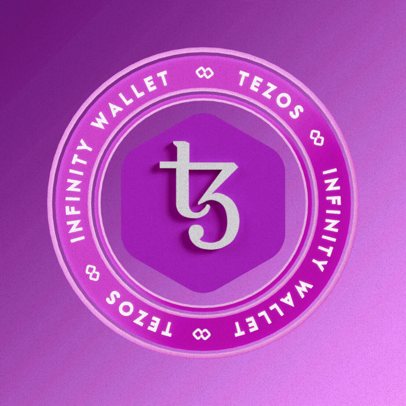 Tezos x Infinity Wallet #1496 static NFT preview