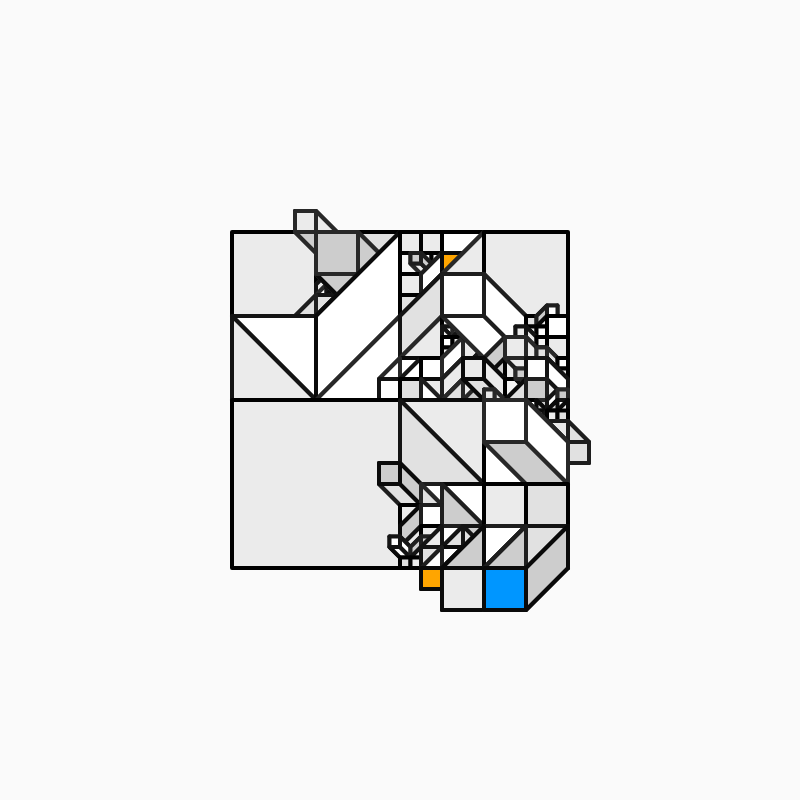 Parallelogrid #139 static NFT preview