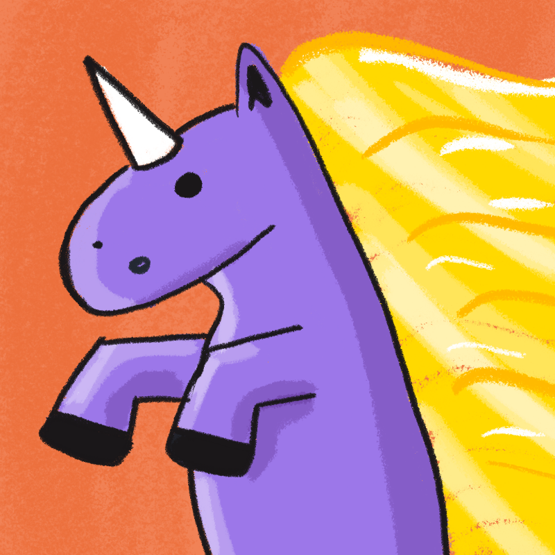 Peculiar unicornos #39 static NFT preview