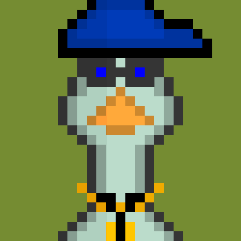 Morixels Goose #356 static NFT preview