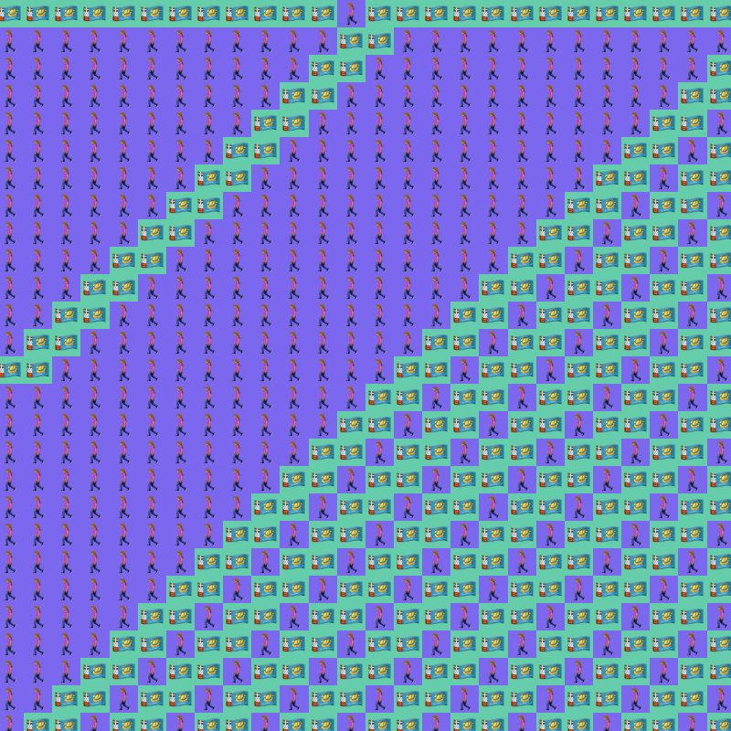 Elementary Cellular Emoji Automata #966 static token preview
