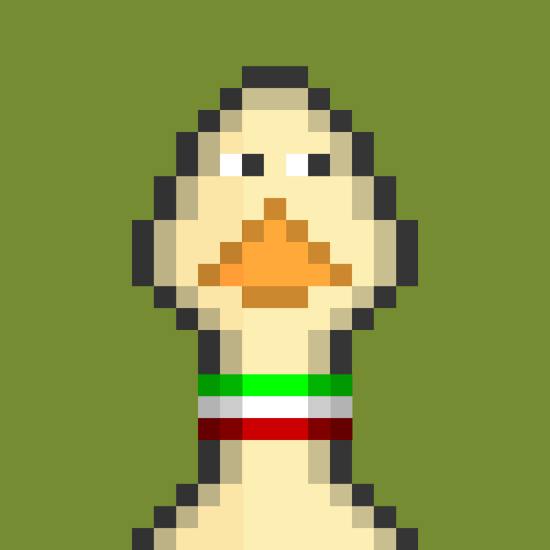 Morixels Goose #350 static NFT preview