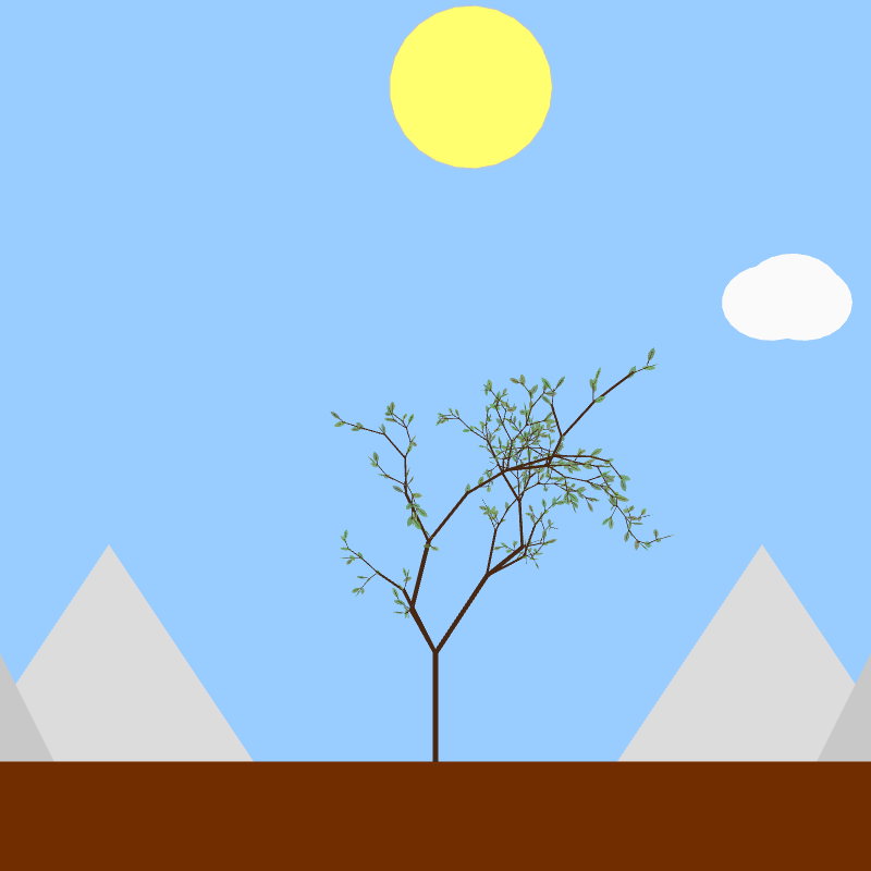 From seedling to tree #20 static NFT preview