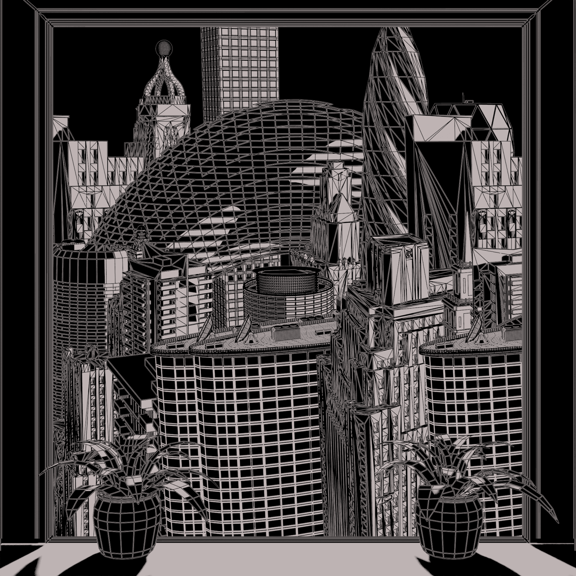 City View #107 static NFT preview