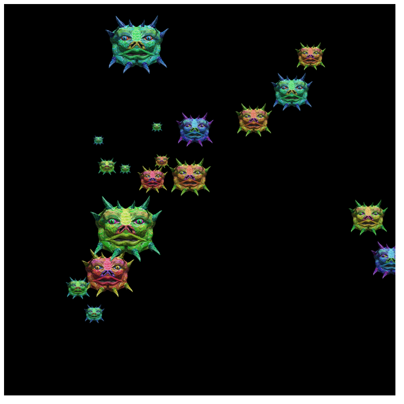Spreading Variants #92 static NFT preview