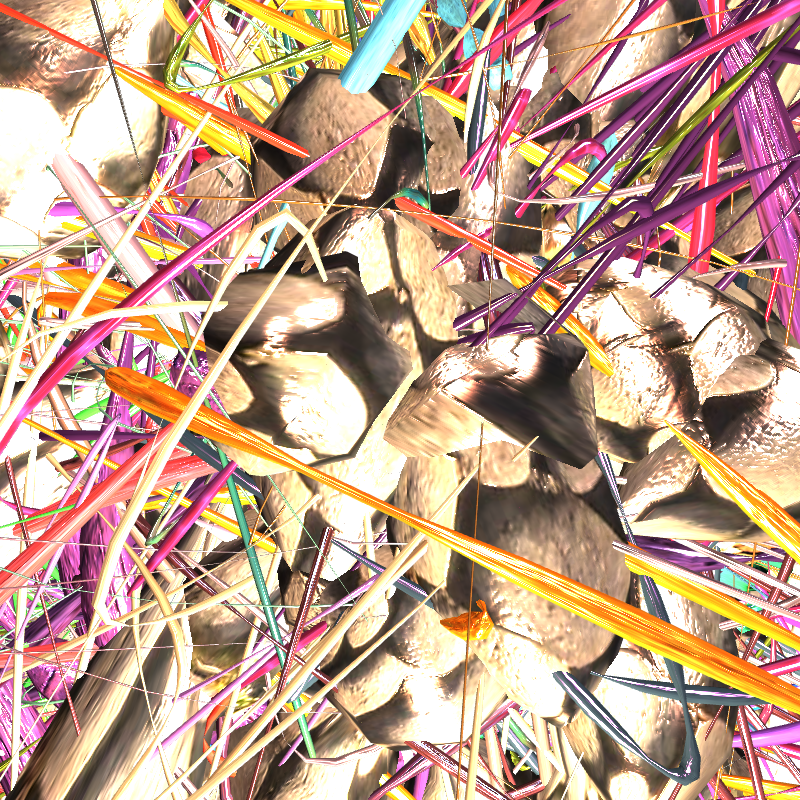 Prismatic Thickets #300 static NFT preview
