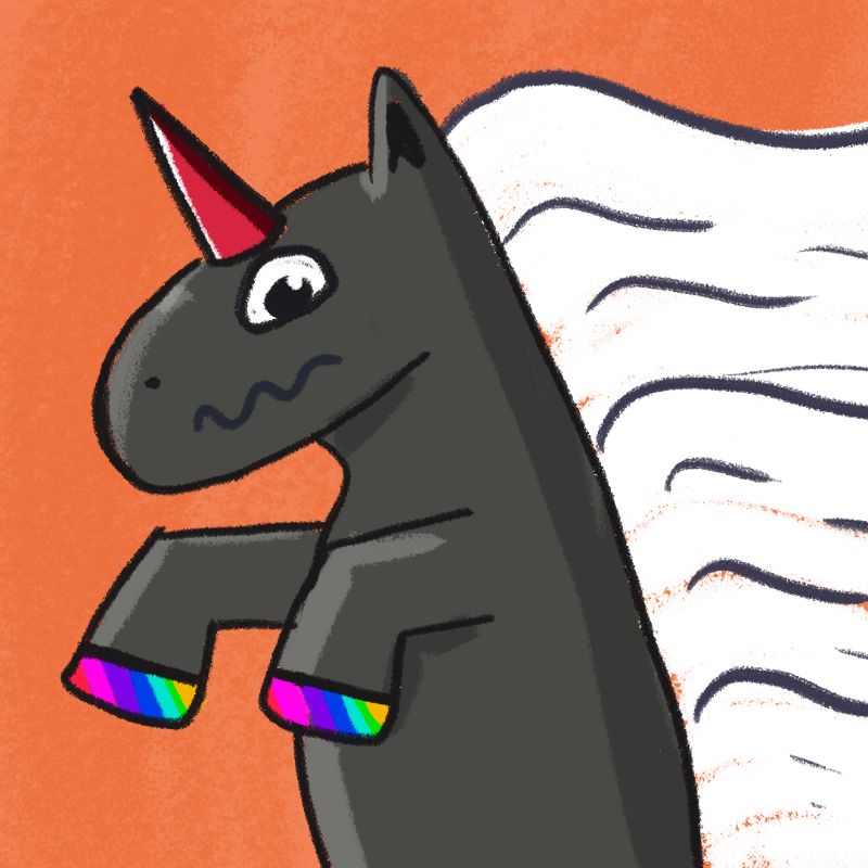 Peculiar unicornos #406 static token preview