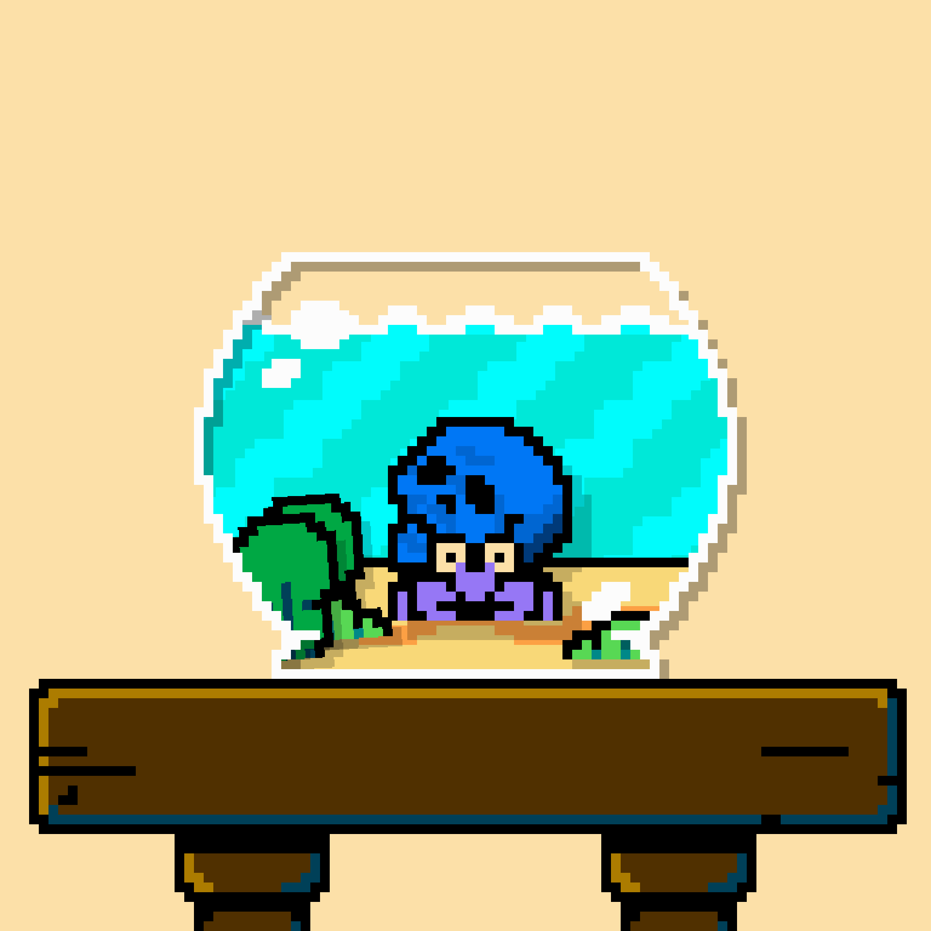 hermit crab #128 static token preview