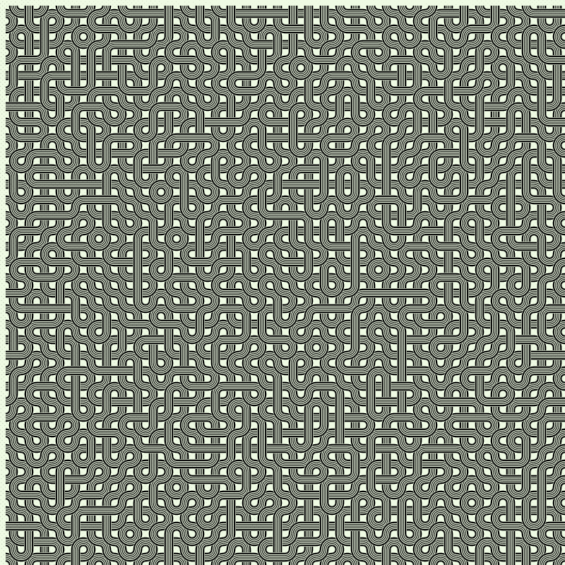Dirty Interlaced Truchet Tiles #49 static NFT preview