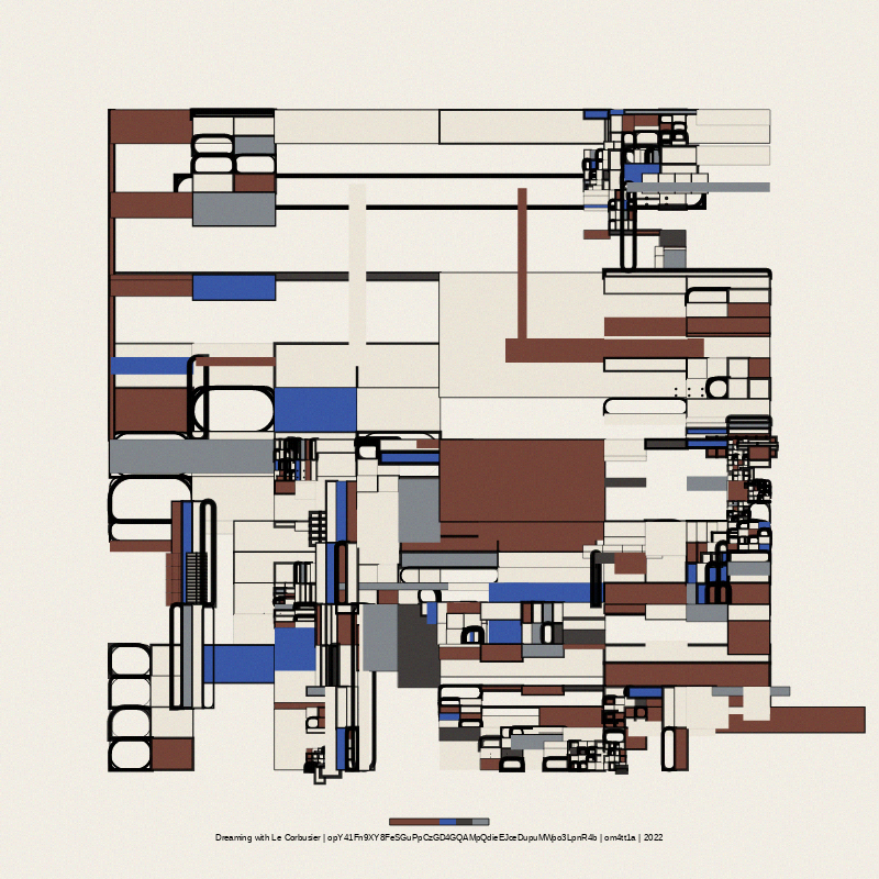 Dreaming with Le Corbusier #104 static NFT preview