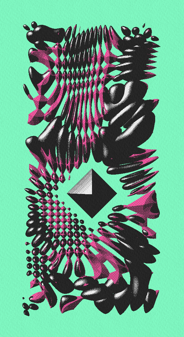 ferrofluid #40 static NFT preview