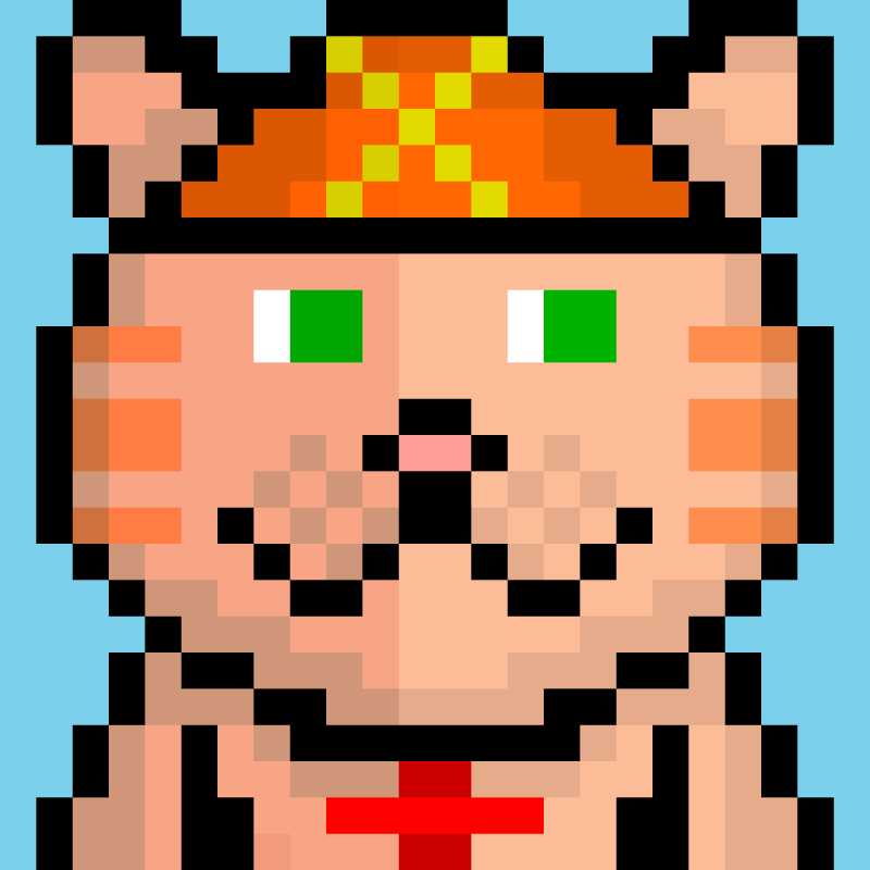 Morixels Cats #120 static token preview