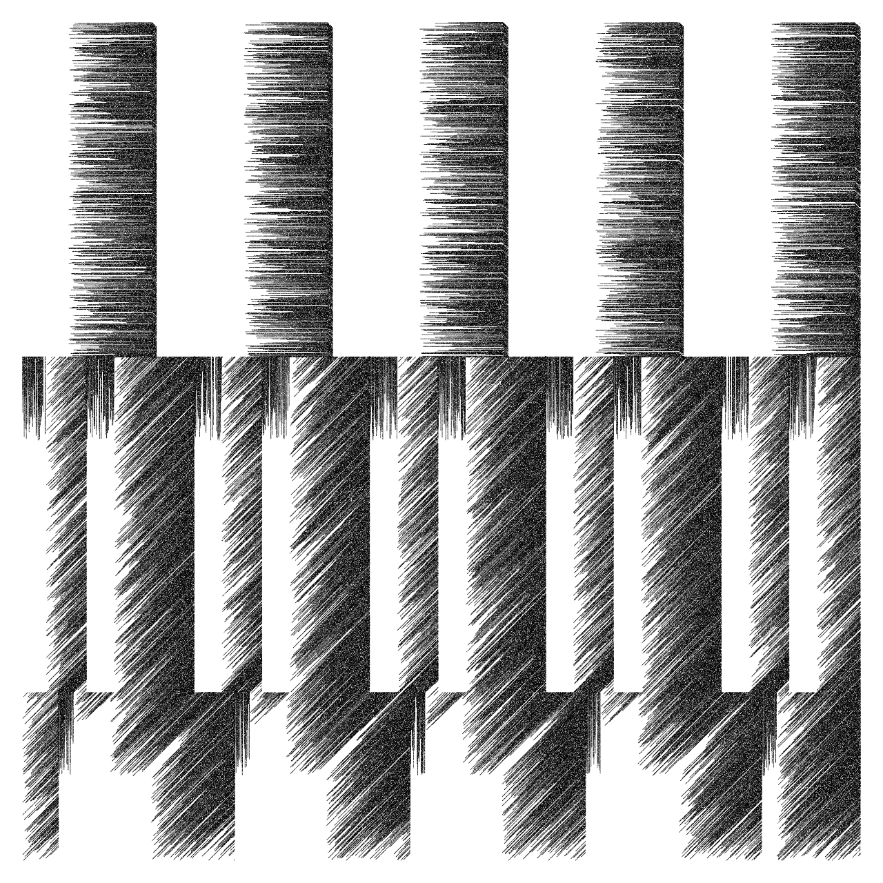 Charcoal Brutalism #17 static token preview